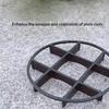20pack Breathable Flower Pot Trays With Drainage Holes Promote Root Health Reusables Plastic Plant Saucers