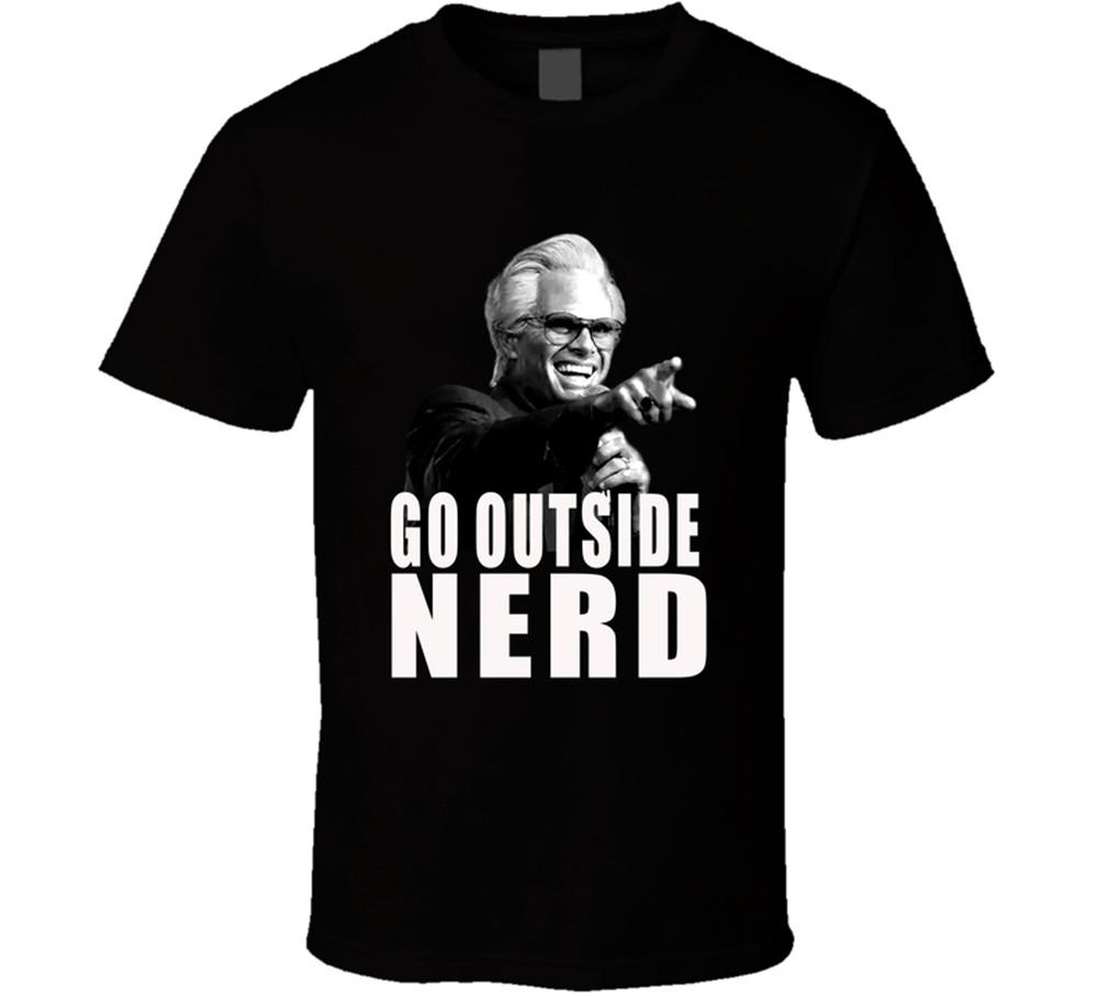 Go Outside Nerd Uncle Baby Billy Funny Movies Tv Show T Shirt Tee Gift New