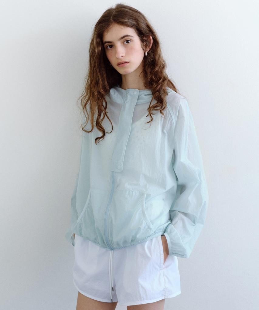Urago Light Nylon Hooded Jumper