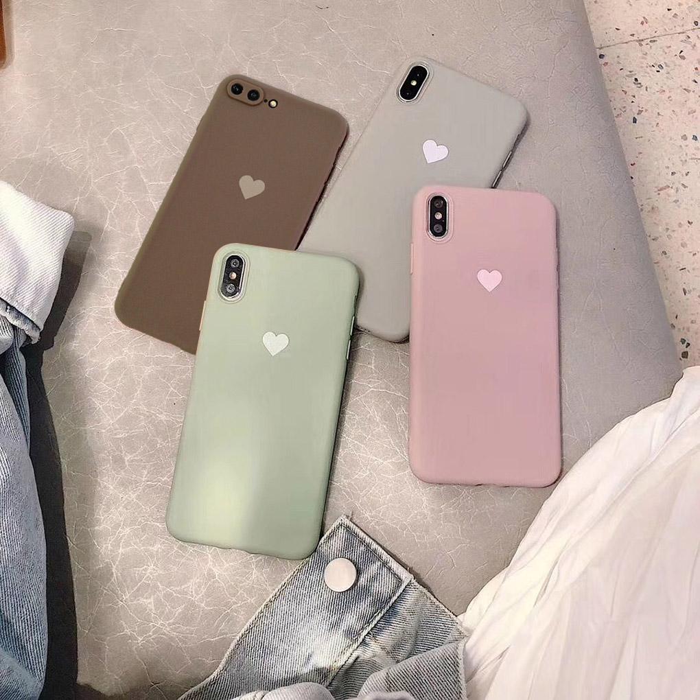 Replacement For 6/6S/7/8/XR/X/XS/XS Max Phone Case Heart Mobilephone Holder