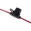 SEFEPODER Replacement Wire Harness Connector Compatible with Peg Perego Children Ride-on Car, 12AWG Wire with Fuse, Lithium LiFePO4 and Lead-Acid