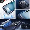 Etui Do Iphone 15 Plus Magsafe Matt Case Cover Matowe Obudowa Alogy Ring Pancerne Na Telefon Granatowe + Szkło