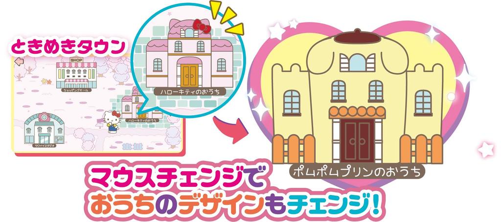 SEGA FAVE Kawaii with a Camera and a New Look with a Sanrio Characters PC - Mouse!
