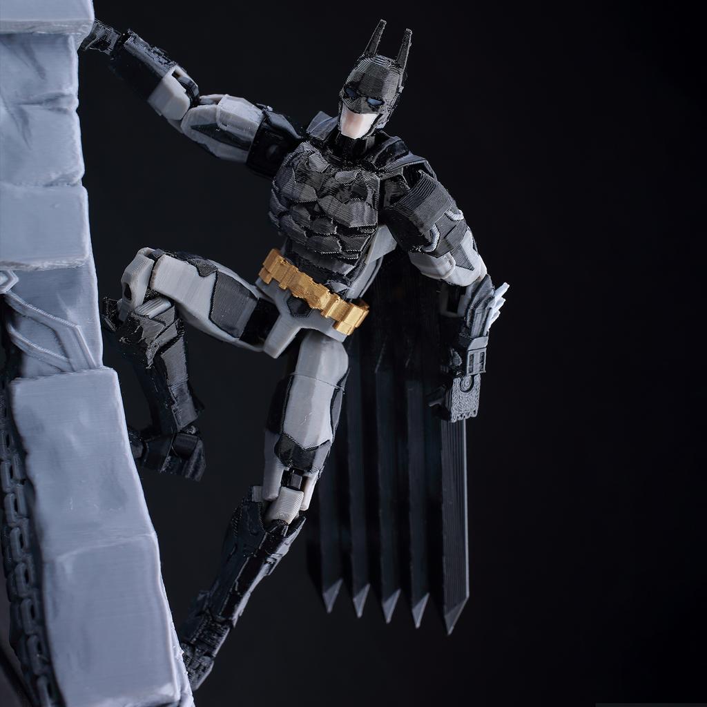 Arkham Knight Comics Action Figure Dark Knight Suit Dummy13 Lucky13 Series Pre-Assembled Collectible Toy For Boys