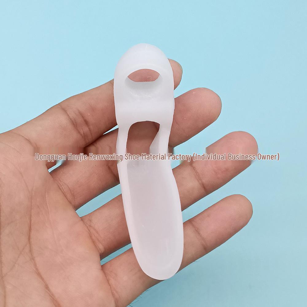 Double-Toe Soft Silicone Separator for Hallux Valgus and Varus Correction