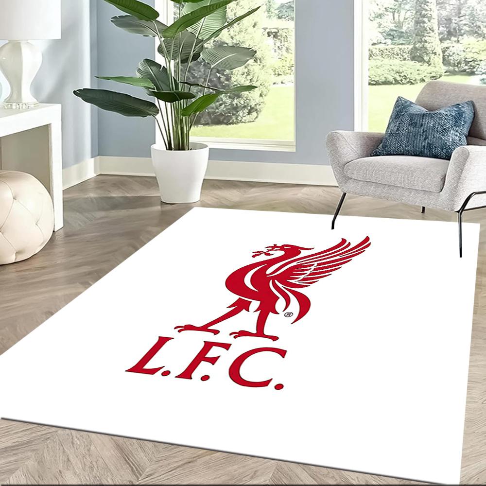 Liverpool Football Club Floor Rug Office Rug Design For Dormitory Hallway Outdoor Game Room Antislip Rug Office Home Decor
