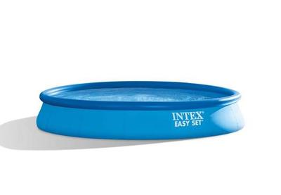 INTEX Self-supporting Above Ground Pool Kit - Easy Set™ - 457 X 84 Cm - Round (Comes with a Pump and Cartridge) - 28158NP