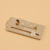 Creative Social Battery Brooch - Interactive Sliding Emotion Management Pin Badge for Men Women