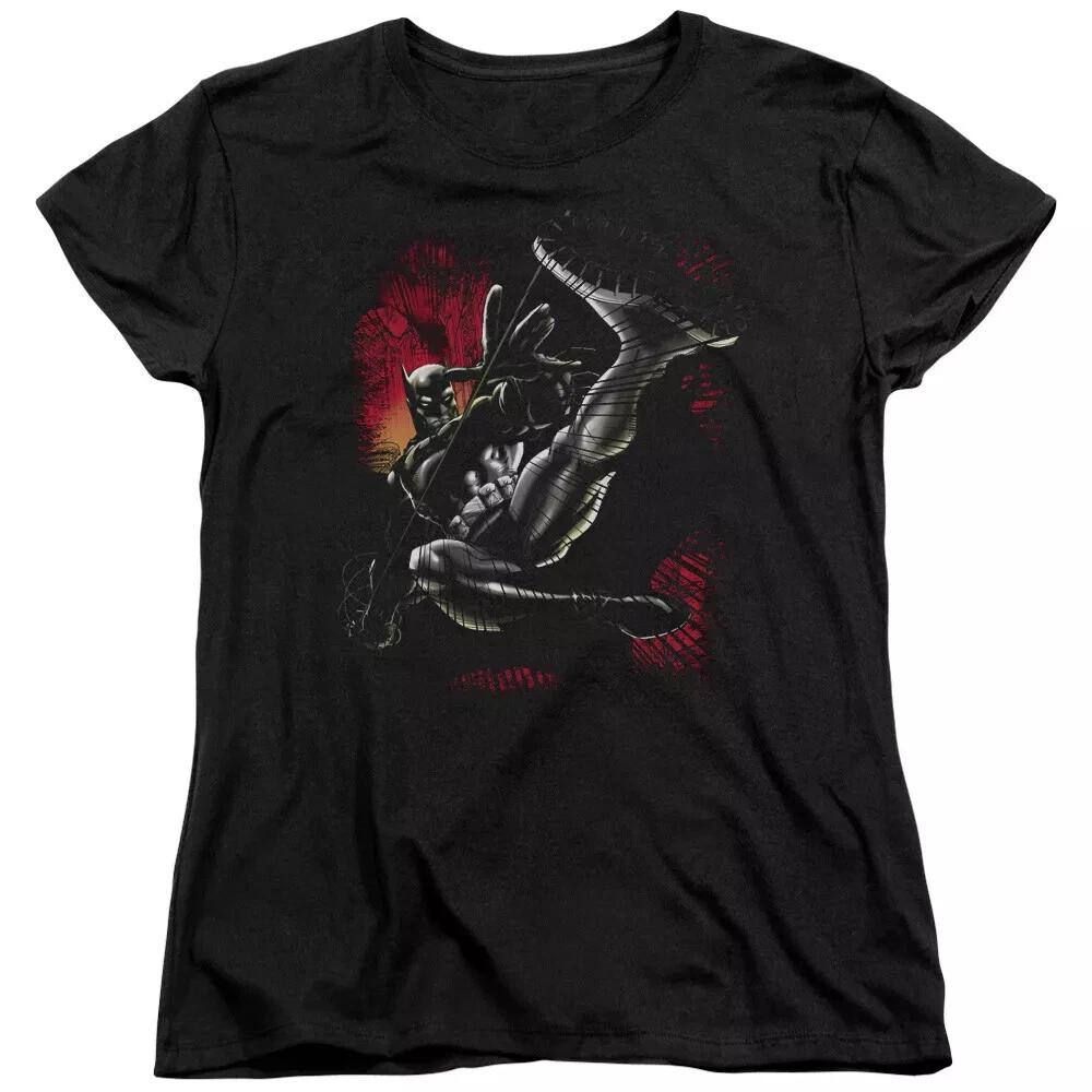 Batman  Kick Swing  Women s T-Shirt M