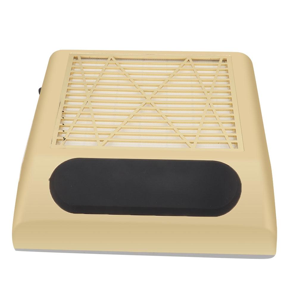 

Пылесос для ногтей 80 Вт, мощный пылесос для дизайна ногтей (Серебряный ) US Plug золотой