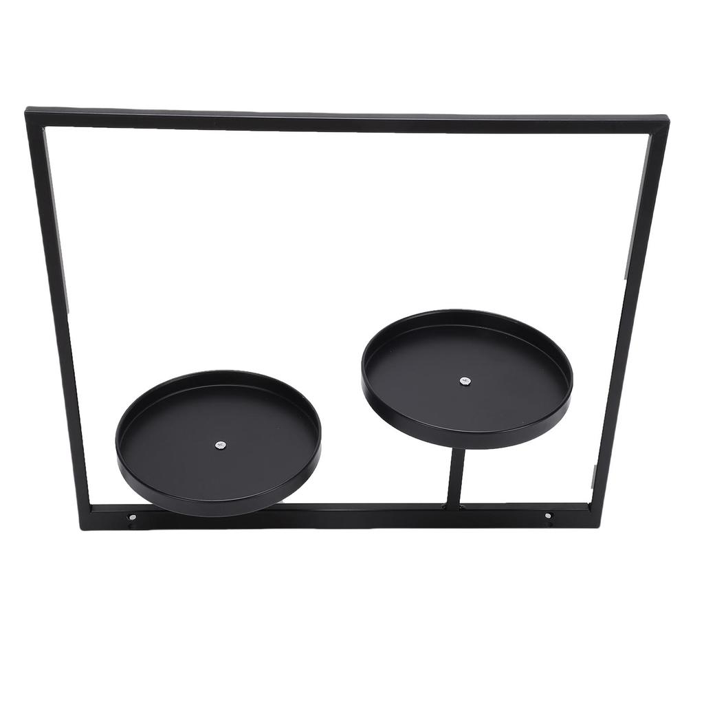 Wandpflanzenhalter Kreativer Platzsparender Stabiler Metall-Bilderrahmen Wandpflanzenregal für Wand-Fensterdekoration