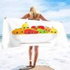 Funny Fruit Quick Dry Beach Towel Oversized Sand Free Large Beach Towels Bath Beach Pool Gym Travel Towel Gifts for Kids Adults
