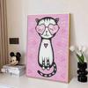 5D Diamond Painting LoveCat Full Drill Rhinestone Embroidery Cross Stitch Kits for Adults Home Decor Wall Art Gift