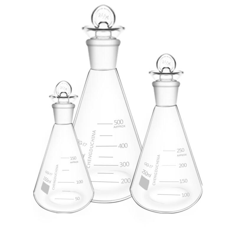 JUYUAN Erlenmeyer Flask with Stopper