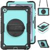 Heavy Duty Armor Rugged Tablet Case for Samsung Galaxy Tab A9 8.7inch 2023 SM-X110/X115/X117 with Pen Holder Hand Strap