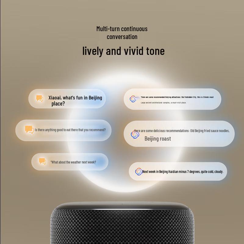 Xiaomi Smart Speaker Pro with AI Model