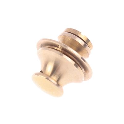 Fibbie a mortasa in ottone con chiusura a scatto per borse, ferramenta durevole per chiusura di borse artigianali, chiusura a scatto per borse in pelle