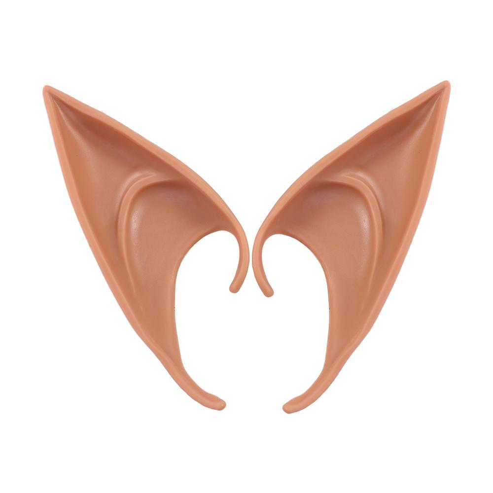 Unisex Fairy Photography Props Role Play Women Earrings Ear Cuff Jewelry False Ears Elf Ears
