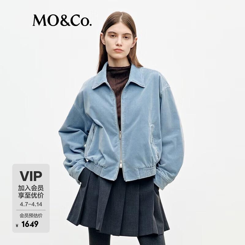 MO&Co. Lapel Collar Short Jacket