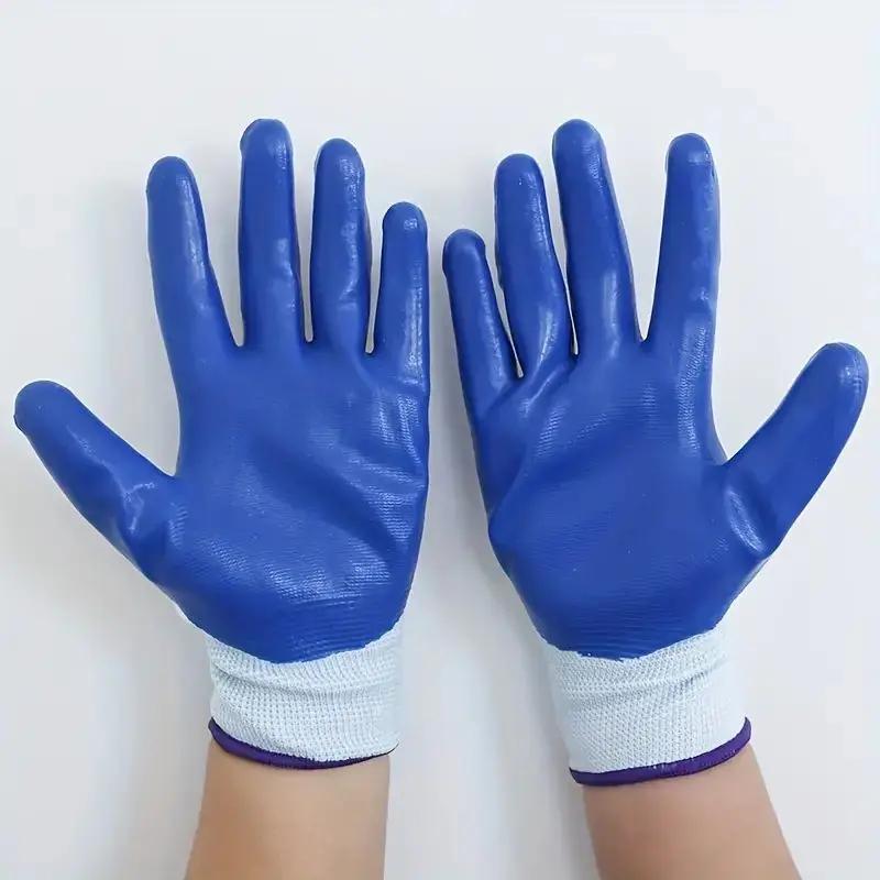Thin Latex Non-slip Wear-resistant Work Gloves, Rubber Dip Glue Rubber Skin Thickened Thin Gloves, Labor Protection