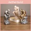 Resin Thinker Contemporary Sculpture For Home Decoration Gift For Colleagues