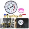 8pcs Air Compressor Component  Set with Strong  Pressure Gauge & Valves Air Pumps Fittings Set Ideal for Maintenance Needs