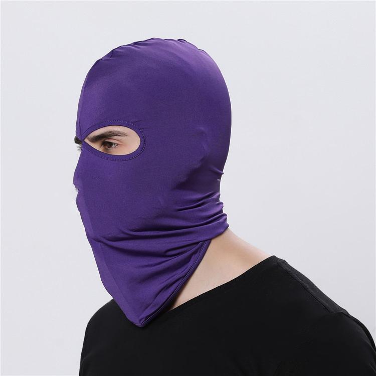 Summer Baclava Helmet Headwear Full Face Covering Print Face Ski Mask Hood Balaclava Facemask