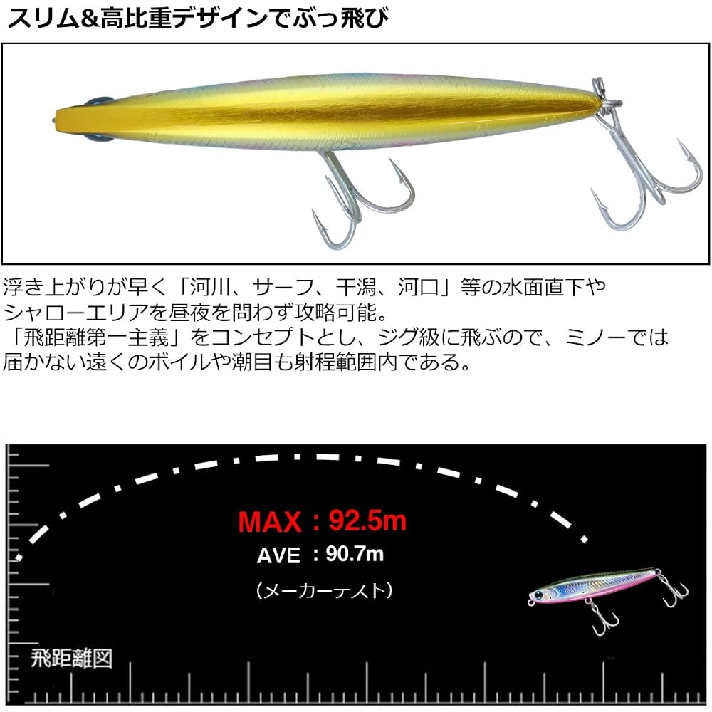 Daiwa Morethan Switch Hitter DH 97S 97mm Fishing Lure Deep Diver Natural Color