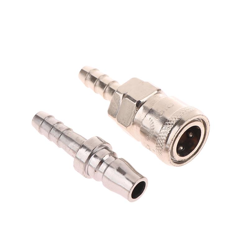 2Pcs Pneumatic Fitting C Type Quick Coupling Connector Coupler For 8Mm Compressor Ph20+Sh20