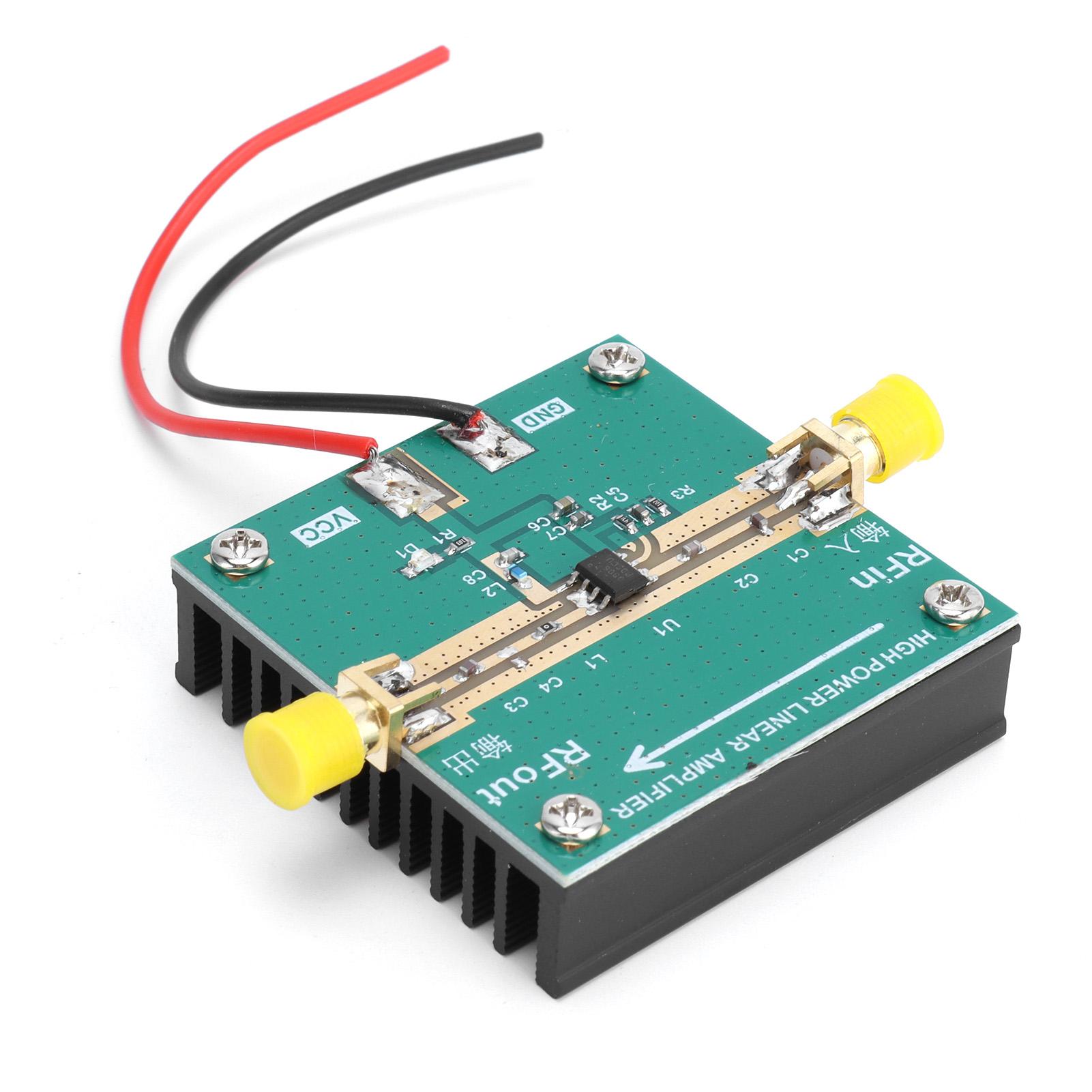 

РЧ Підсилювач Високої Потужності Лінійний Модуль Плати Друкованої Плати Електронний Аксесуар 2.4ГГц 1Вт RF2126 6В