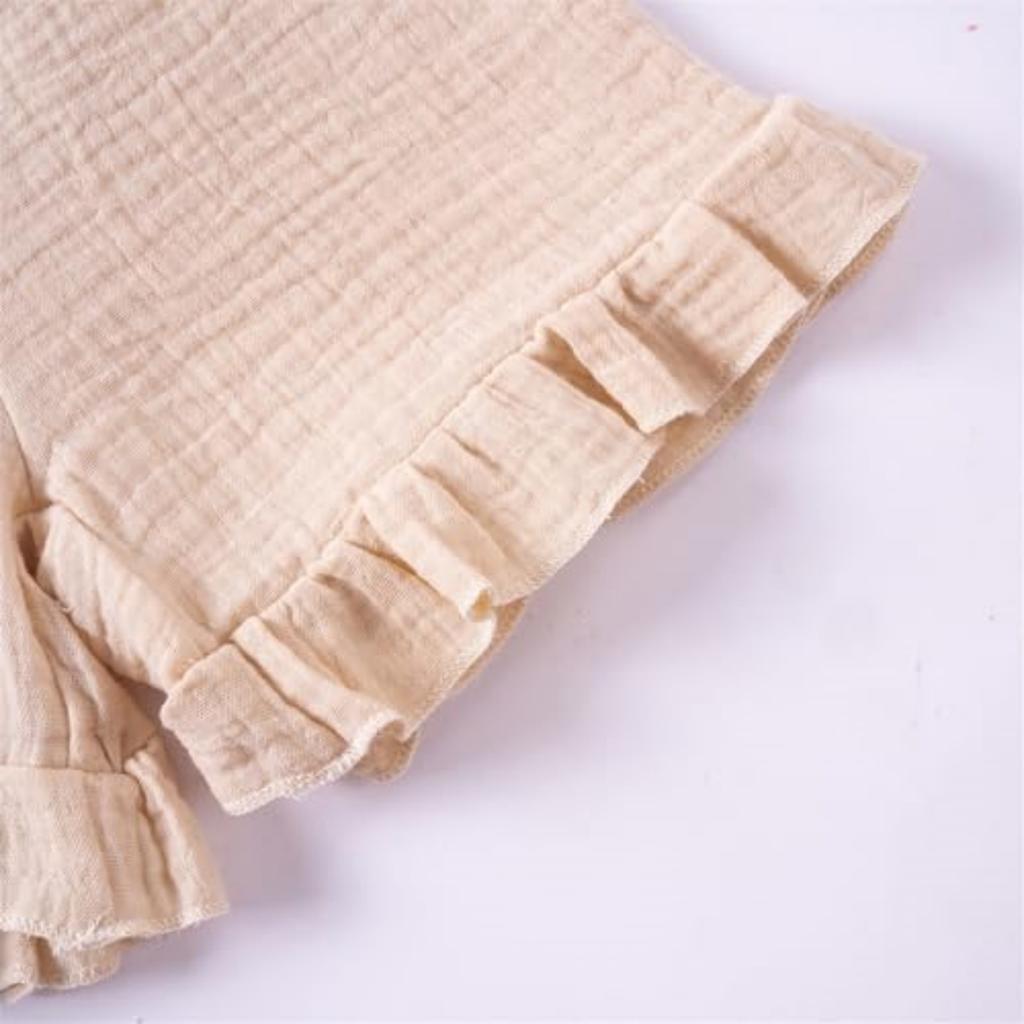 Children's Sweet Set Cute Vest Shorts Girls Sleeveless Casual Two-Piece Set