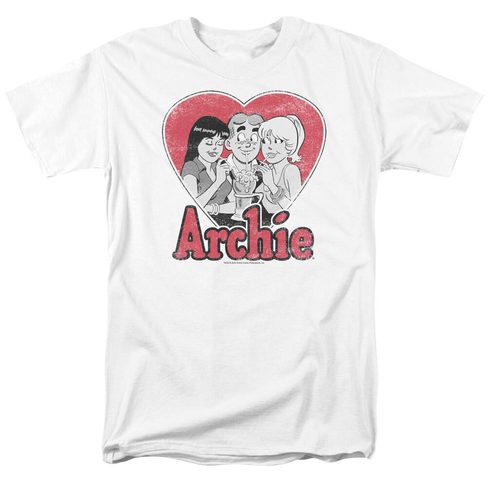 Archie Comics Milkshake T Shirt Licensed Comic Book Tee White S