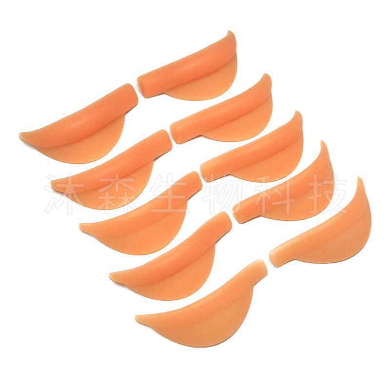 

5 пар силиконовых бигуди для завивки ресниц для перманентной завивки с патчами и подушечками для глаз, мягкая кукольная завивка