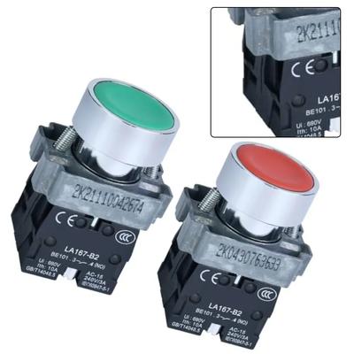 For Outdoor Use 22mm Push Button SPDT 10A Momentary Action SPDT Configuration IP65 Waterproof 10A Current Rating