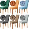 1 /2 /4 /6 -stk Jacquard Stoltrekk Spandex Elastic Chair Slipcover Case Stretch Stoltrekk For Bryllup Hotell Bankett Spisestue