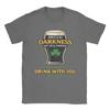 Novelty Hello Darkness My Old Friend Happy St Patricks Day Shamrock TShirt Unisex Round Collar  Cotton T Shirts Short Sleeve