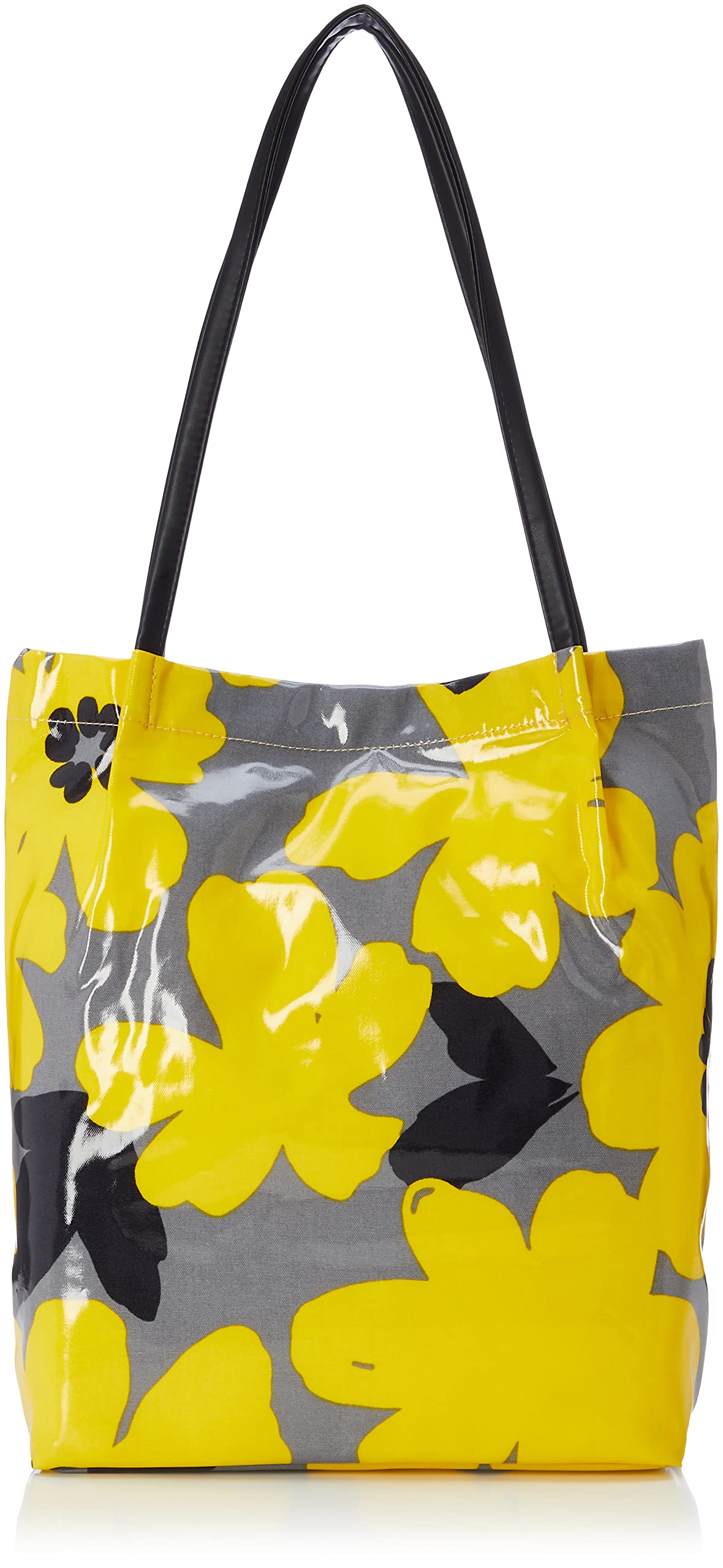 

PVC coated vertical shoulder tote bag