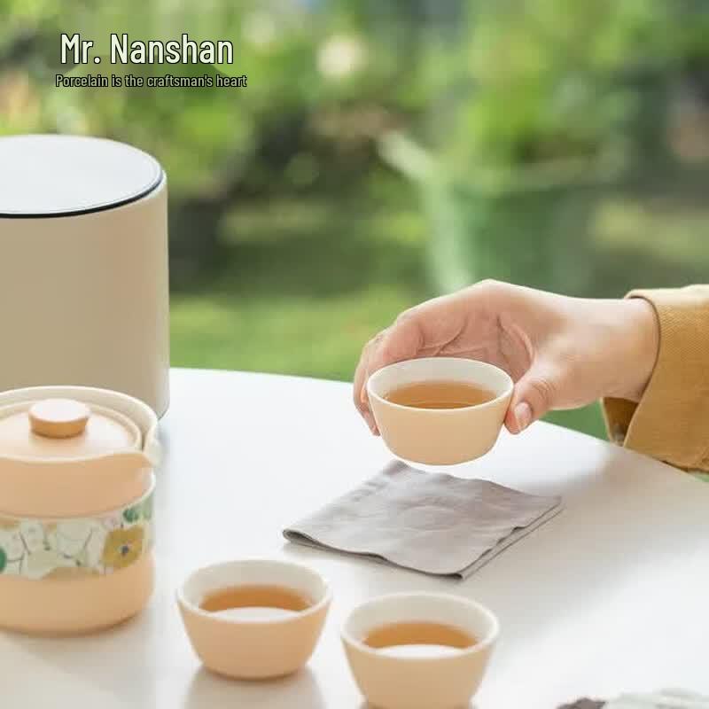 Mr. Nanshan Portable Ceramic Travel Tea Set