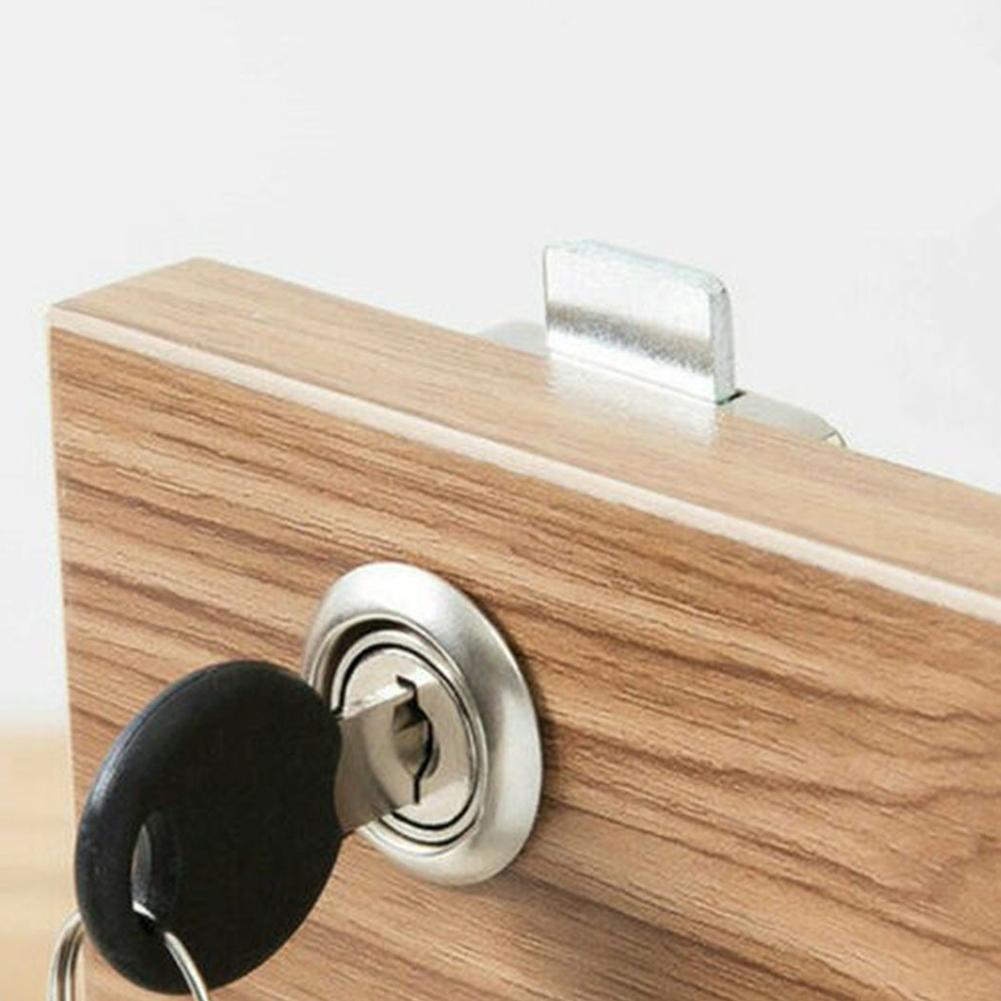 Door Cam Lock Furniture Lock Parts 2 Keys Accessories Cabinets Cam Drawer Cupboard Drawer Letter Mailbox Office China Mainland