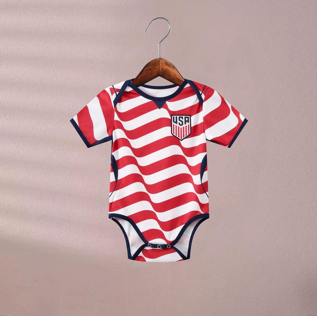 2627 World Cup baby jersey climbing suit Argentina, Mexico, Spain, Italy jumpsuit