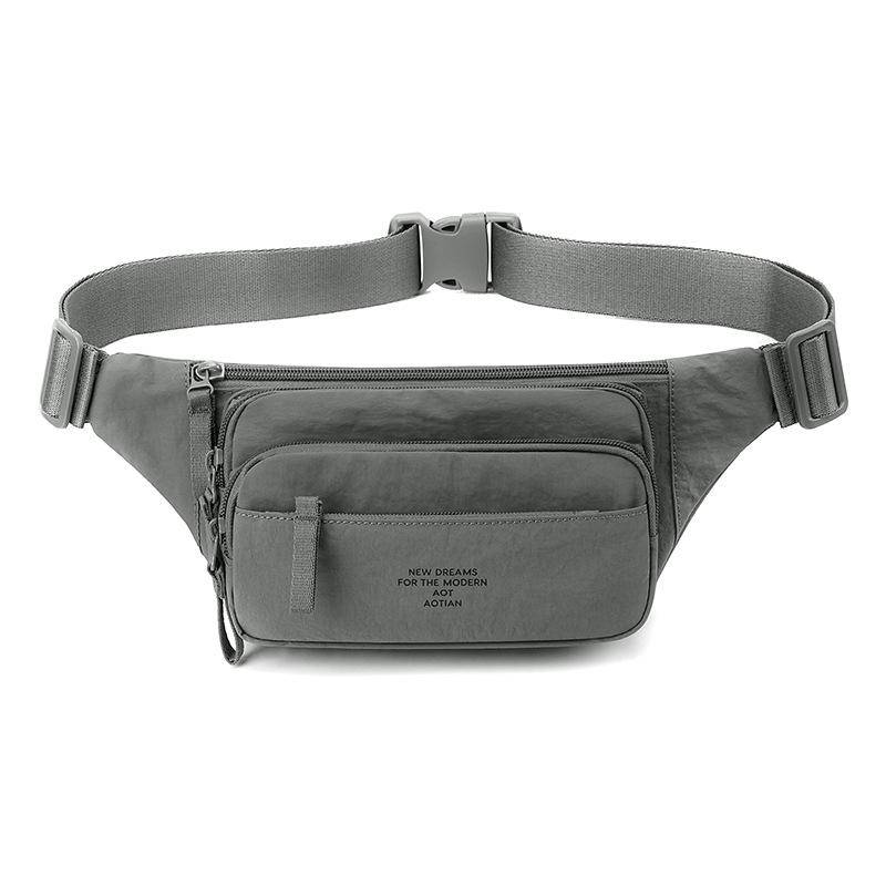 Waist Bag Men's Outdoor Shoulder Bag Sports Crossbody Bag Riding Chest Bag