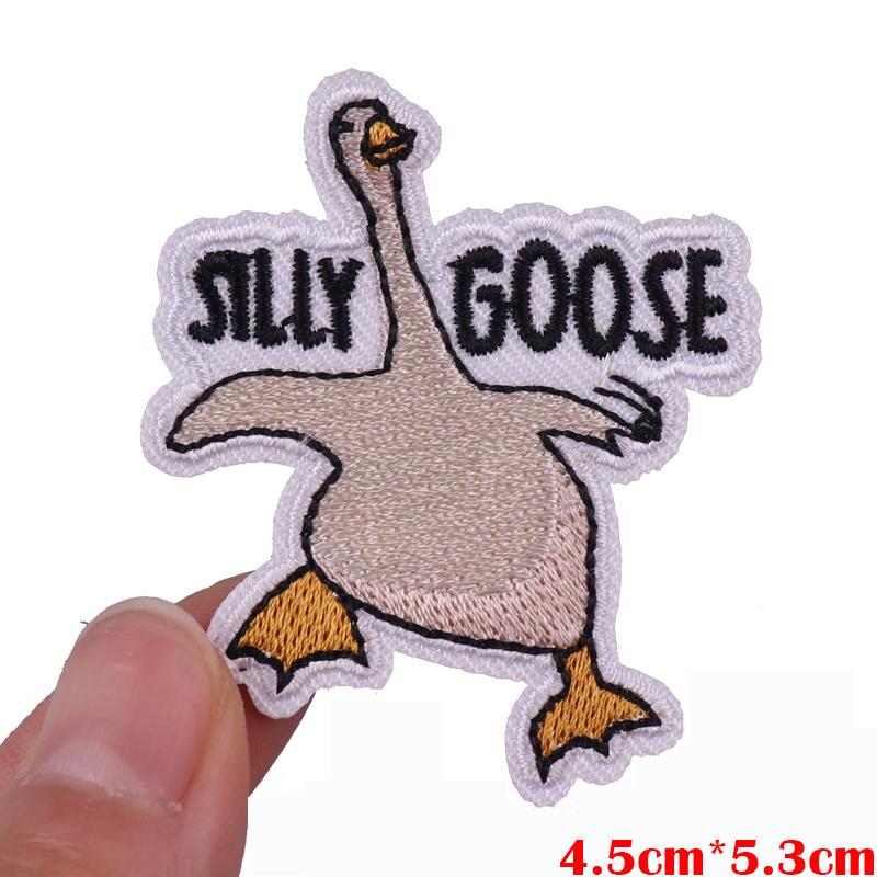 Cute Ghost/Cat Embroidered Patch Cartoon Animal Patch Iron On Patches For Clothing Thermoadhesive Patches For Clothes Jacket DIY