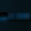 Waterproof Switch Label Sticker Clear Transparent Self-Adhesive Light Switch Panel Decals for Holiday House Rental Decor