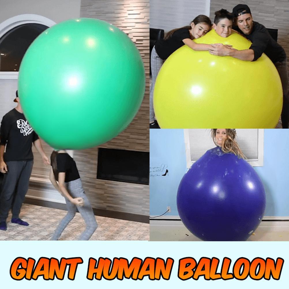 72 Inch Giant Human Balloon Round Climb In Balloon Thick Latex Balloon for Wedding Birthday Event