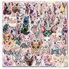 10 30 50Pcs Funny Sphinx Cat Animal Stickers Cartoon Graffiti Decals Diy Motorcycle Notebook Guitar Car Waterproof Sticker Decor