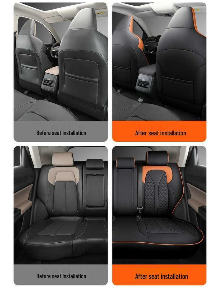 25 Changan CS55 Plus Models: All-Season Full-Coverage Seat Covers for 2nd & 3rd Generation