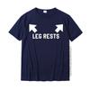 Funny Leg Rests Dad Joke Gift Tshirt Adult Oversized Hip Hop Tops  Tees Cotton Tshirts Casual
