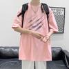 Unisexs Cotton Tshirts White Unisexs 5XL Oversized T Shirt Summer Casual Wear Letter Print Hip Hop Tee Shirts for Unisex Male Clothes