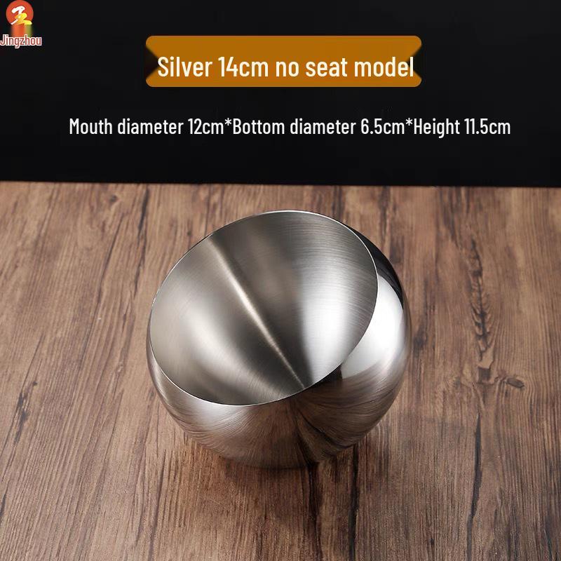 Stainless Steel Slanted Sauce Bowls