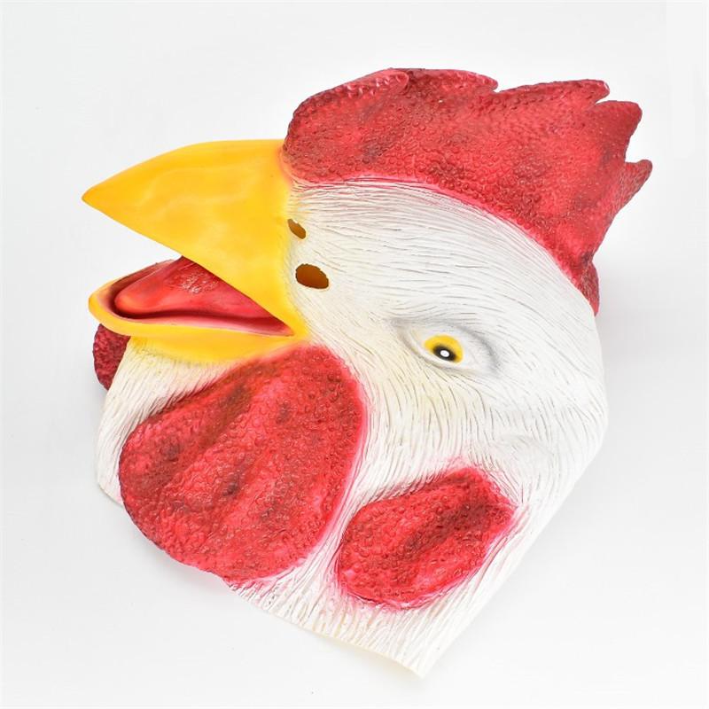 Headgear Rooster Halloween Animal Head Mask For Party Costumes And Themed Events